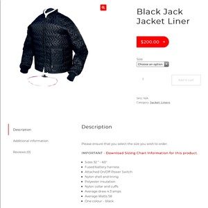 Alert Riders! ❤️Heated Riding Jacket